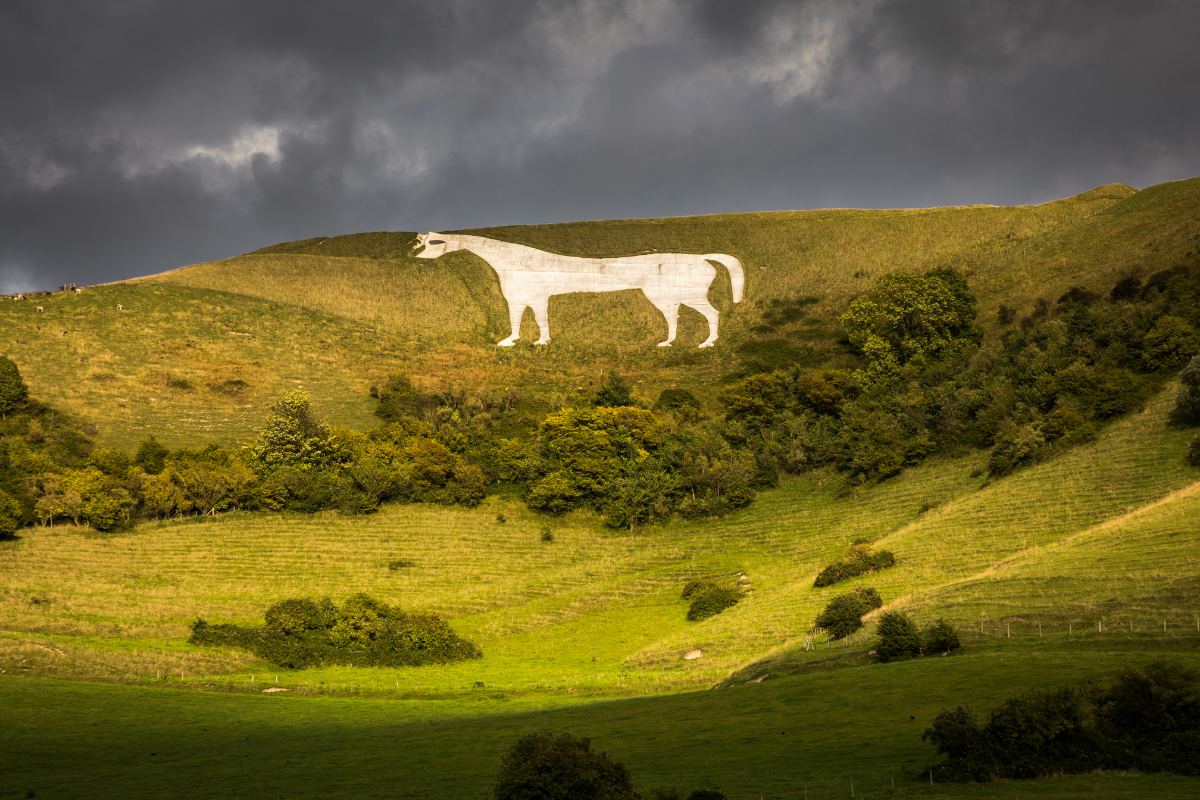 White Horses of Wiltshire.