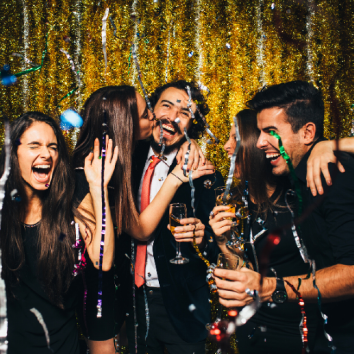 New Year's Eve Gala Party Night